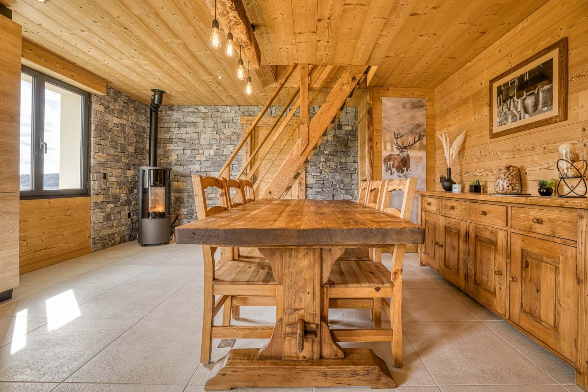 Apartmán Le Chamois, Chez Le Charpentier D'Antan, La Chaleur Du Bois, Le Calme De La Campagne Epagny Metz-Tessy Exteriér fotografie