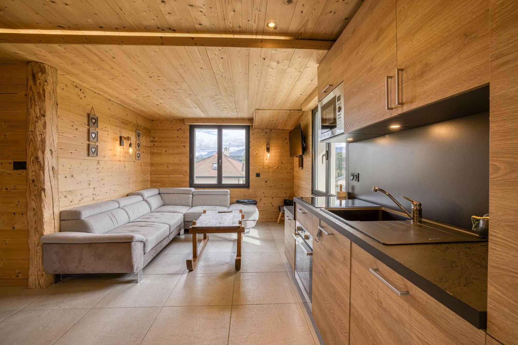 Apartmán Le Chamois, Chez Le Charpentier D'Antan, La Chaleur Du Bois, Le Calme De La Campagne Epagny Metz-Tessy Exteriér fotografie